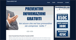 Desktop Screenshot of costofunerale.com